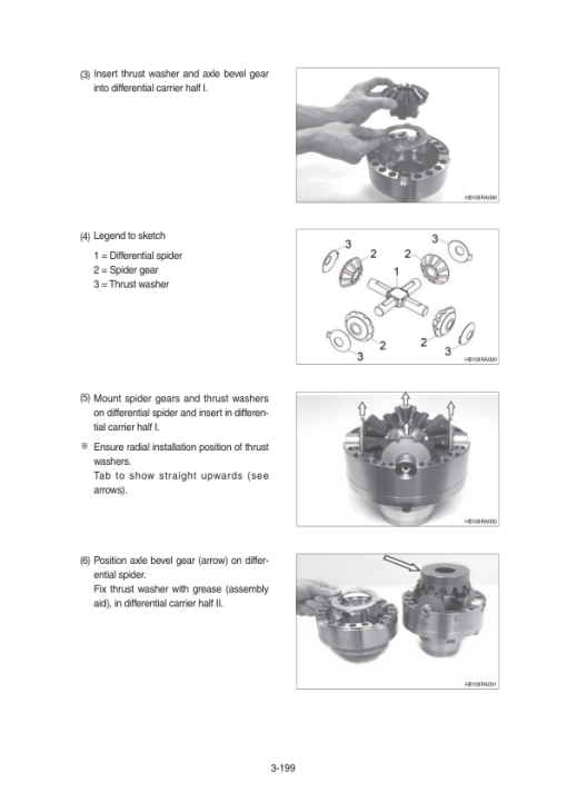 Hyundai H930S, H940S Backhoe Loaders Service Repair Manual - Image 4