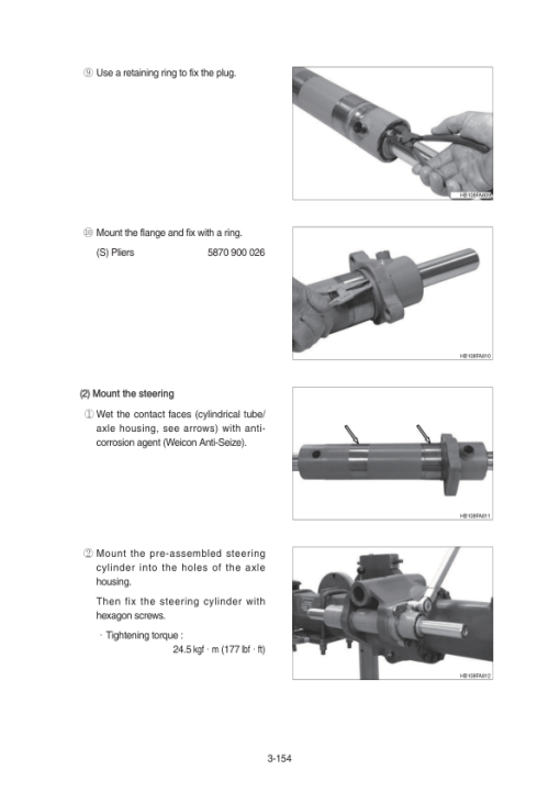 Hyundai H930ST, H940ST Backhoe Loaders Service Repair Manual - Image 2