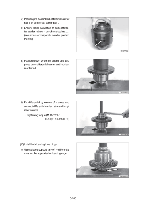 Hyundai HB90, HB100 Backhoe Loaders Service Repair Manual - Image 3