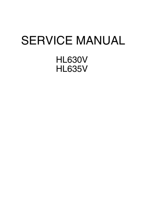 Hyundai HL630V, HL635V Wheel Loaders Service Repair Manual