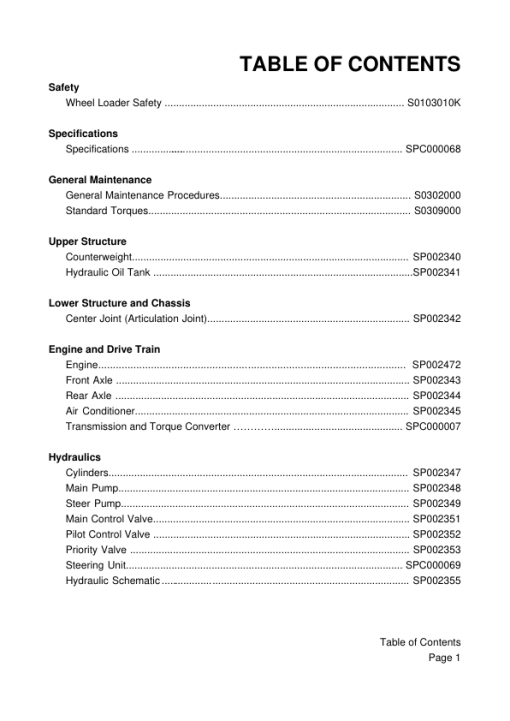 Hyundai HL667VL Wheel Loaders Service Repair Manual