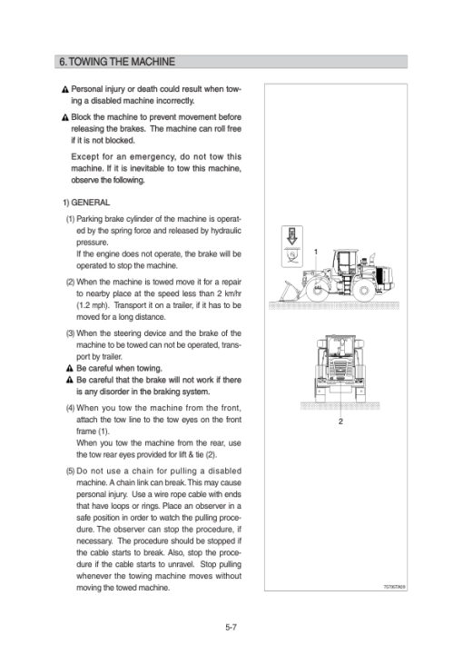 Hyundai HL757-9SM Wheel Loaders Service Repair Manual - Image 4