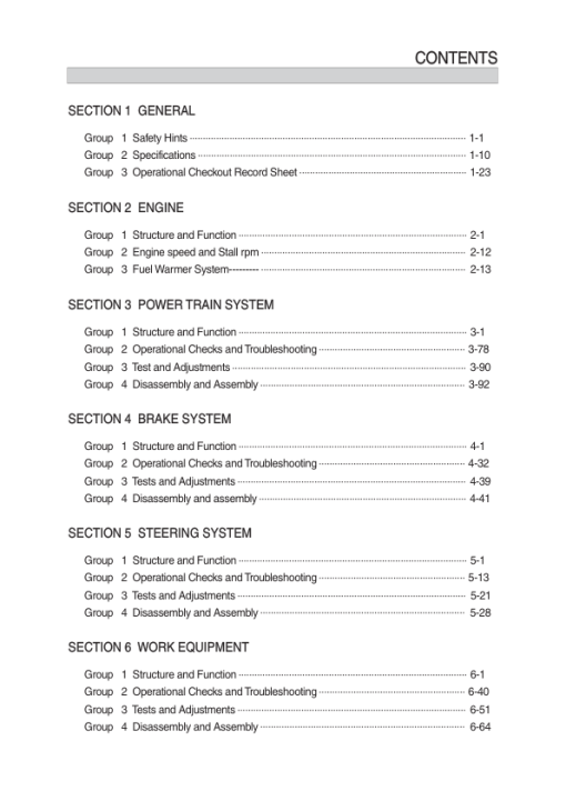 Hyundai HL960 Wheel Loaders Service Repair Manual