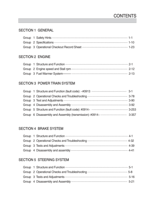 Hyundai HL960A, HL960A HD Wheel Loaders Service Repair Manual