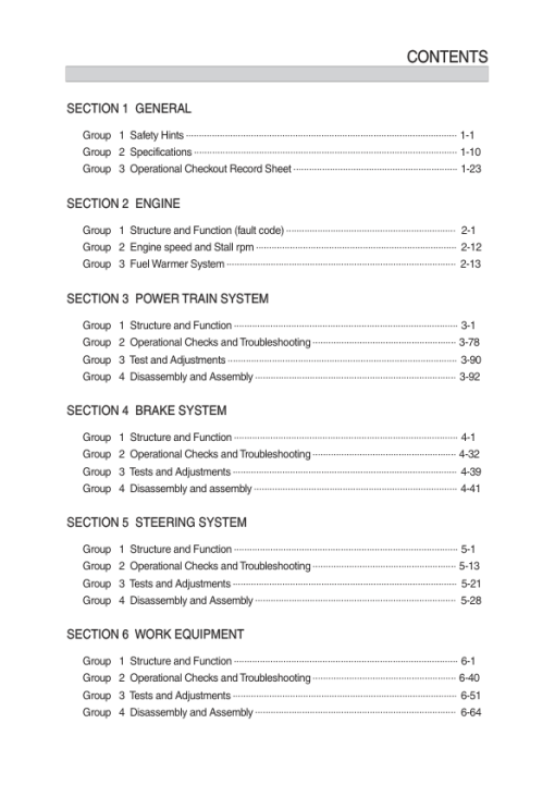 Hyundai HL960HD Wheel Loaders Service Repair Manual