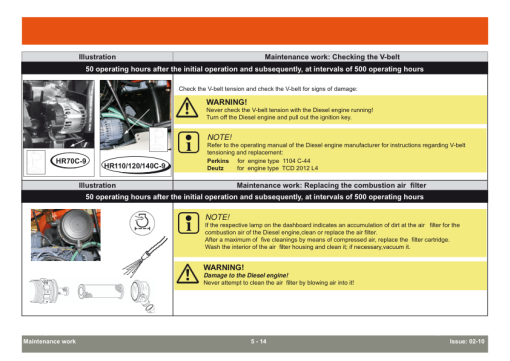 Hyundai HR70C-9, HR110C-9, HR120C-9, HR140C-9 (Tier 3) Road Rollers Service Repair Manual - Image 5