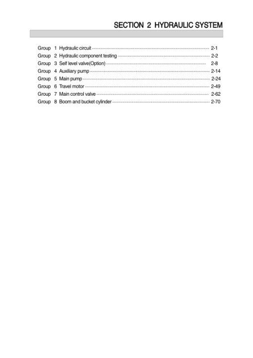 Hyundai HSL850-7 SkidSteer Loaders Service Repair Manual - Image 2