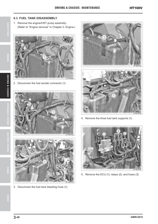 Hyundai HT100V SkidSteer Loaders Service Repair Manual - Image 4