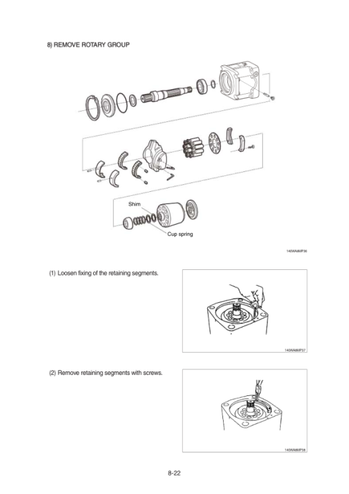 Hyundai HW170A CR Wheel Excavator Service Repair Manual - Image 3