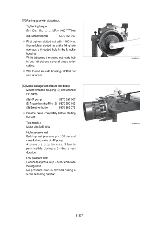 Hyundai HW210 Wheel Excavator Service Repair Manual - Image 5