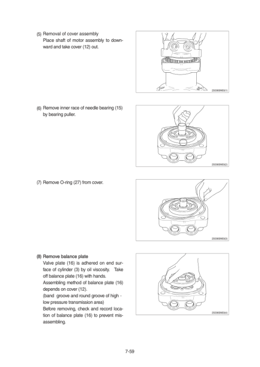 Hyundai HW65AH Wheel Excavator Service Repair Manual - Image 3