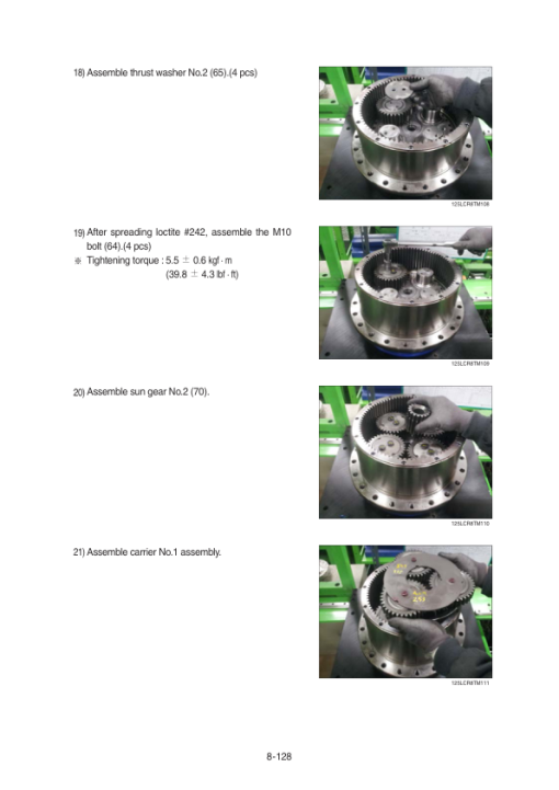 Hyundai HX130 LCR Crawler Excavator Service Repair Manual - Image 4