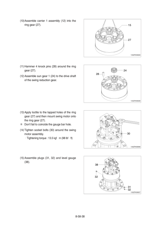 Hyundai HX140 L Crawler Excavator Service Repair Manual - Image 5