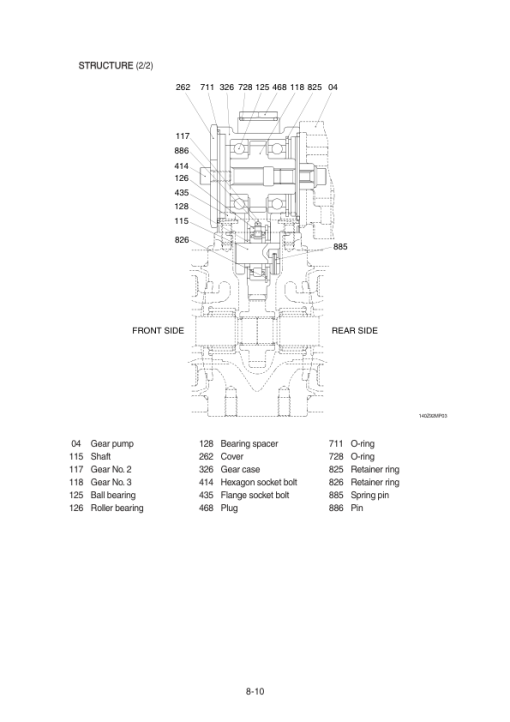 Hyundai HX145 LCR Crawler Excavator Service Repair Manual - Image 4