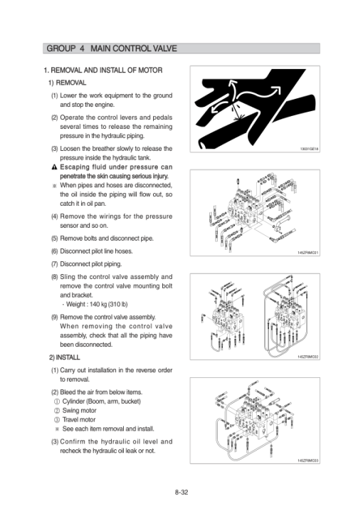 Hyundai HX145 LCR Crawler Excavator Service Repair Manual - Image 5