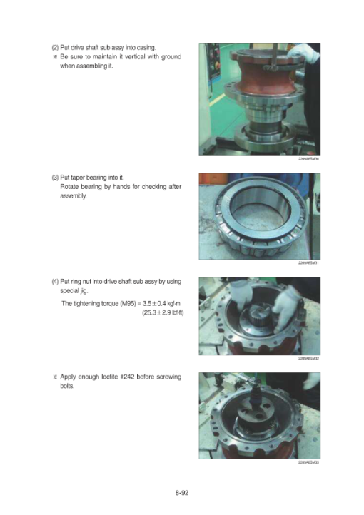 Hyundai HX160 L, HX180 L Crawler Excavator Service Repair Manual - Image 4