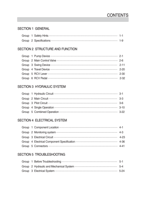 Hyundai HX17A Z Crawler Excavator Service Repair Manual