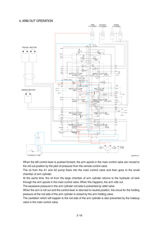 Hyundai HX210HD, HX220HD Crawler Excavator Service Repair Manual - Image 2