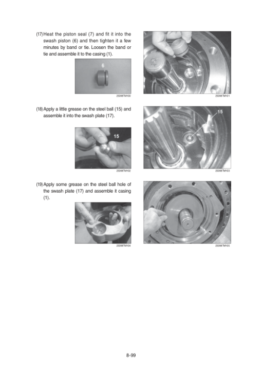 Hyundai HX220 NL Crawler Excavator Service Repair Manual - Image 5