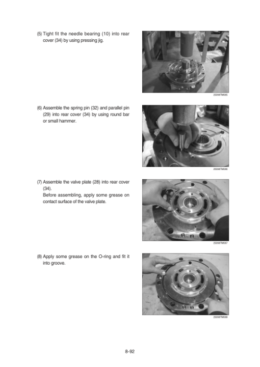 Hyundai HX235LCRT3 Crawler Excavator Service Repair Manual - Image 4