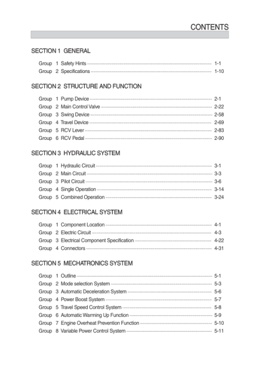 Hyundai HX300HD Crawler Excavator Service Repair Manual