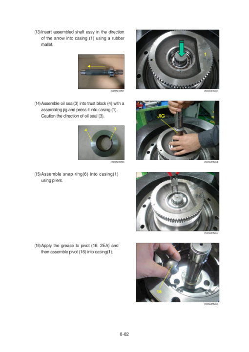 Hyundai HX300HD Crawler Excavator Service Repair Manual - Image 4