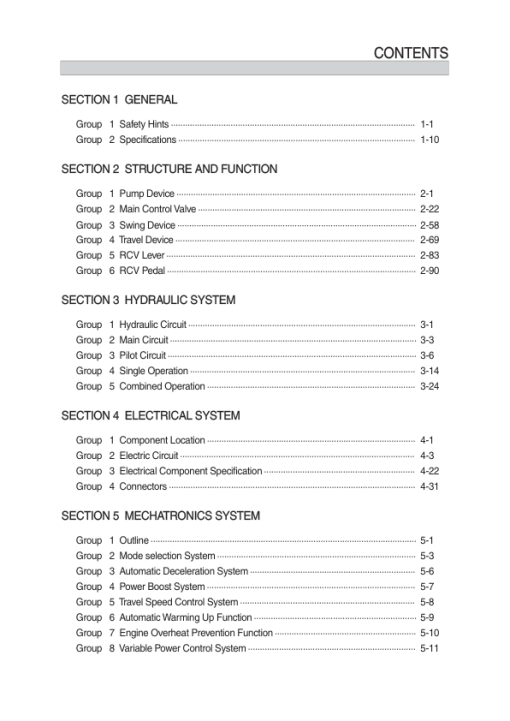 Hyundai HX340HD Crawler Excavator Service Repair Manual