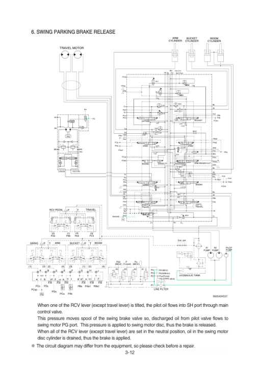 Hyundai HX350LT3 Crawler Excavator Service Repair Manual - Image 4