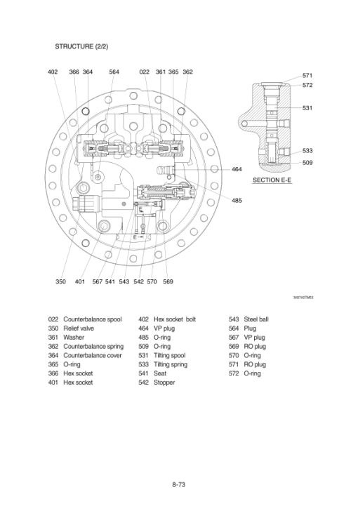 Hyundai HX380 L Crawler Excavator Service Repair Manual - Image 4