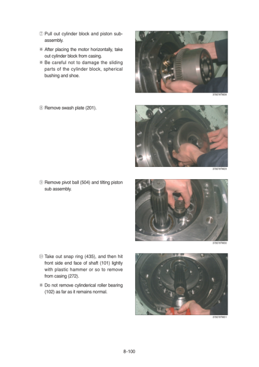 Hyundai HX400LT3 Crawler Excavator Service Repair Manual - Image 4