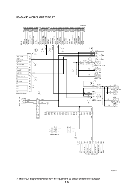 Hyundai HX480S L, HX520S L Crawler Excavator Service Repair Manual - Image 4