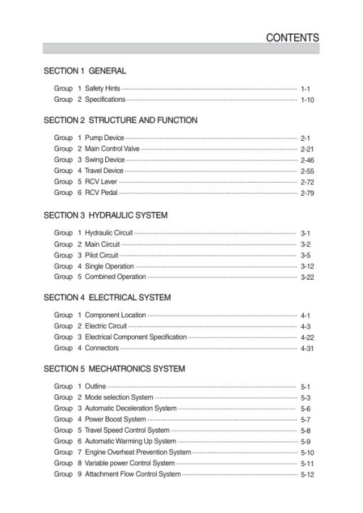 Hyundai HX900 L Crawler Excavator Service Repair Manual