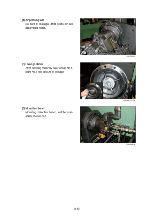 Hyundai R1250-9 Crawler Excavator Service Repair Manual - Image 5