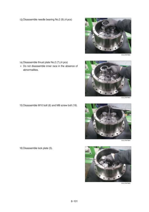 Hyundai R125LCR-9A Crawler Excavator Service Repair Manual - Image 5