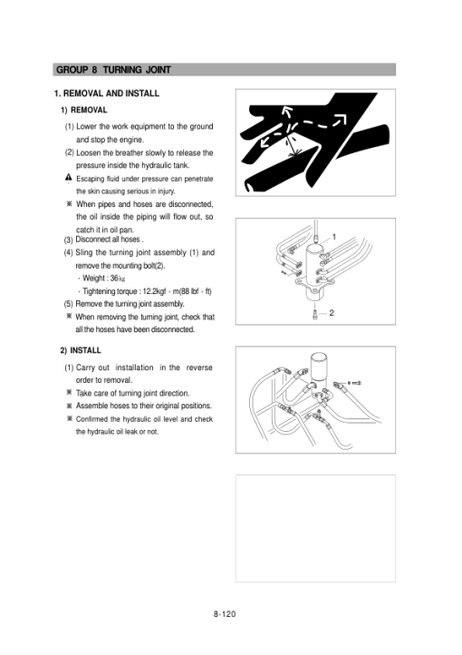 Hyundai R130LC-3 Crawler Excavator Service Repair Manual - Image 4