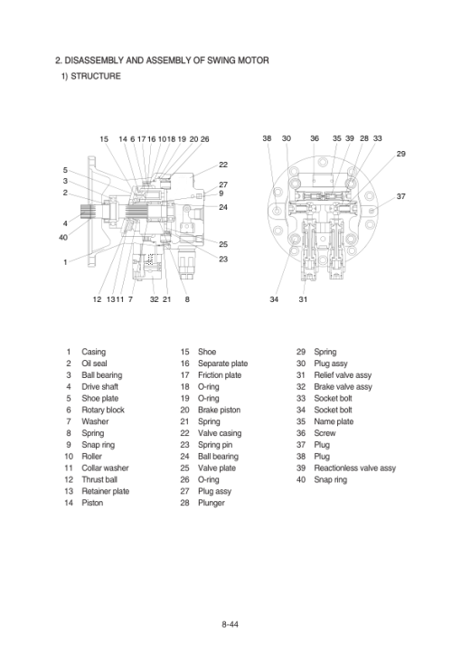 Hyundai R130VS PRO Crawler Excavator Service Repair Manual (Built in China) - Image 3