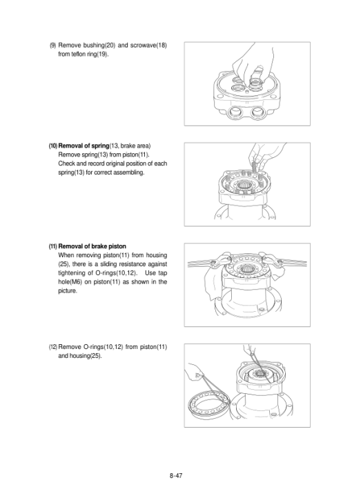 Hyundai R140LC-7 Crawler Excavator Service Repair Manual - Image 4