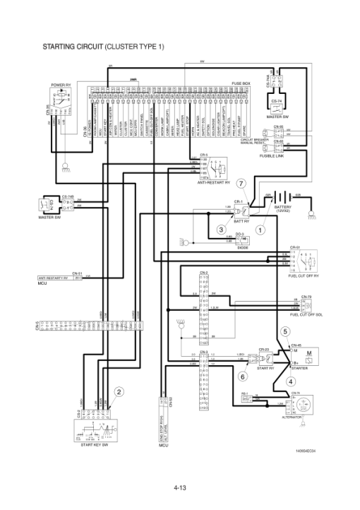 Hyundai R140LC-9S Crawler Excavator Service Repair Manual - Image 3