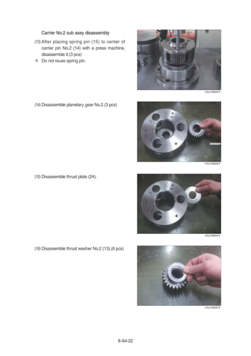 Hyundai R140W-9S Wheel Excavator Service Repair Manual - Image 3