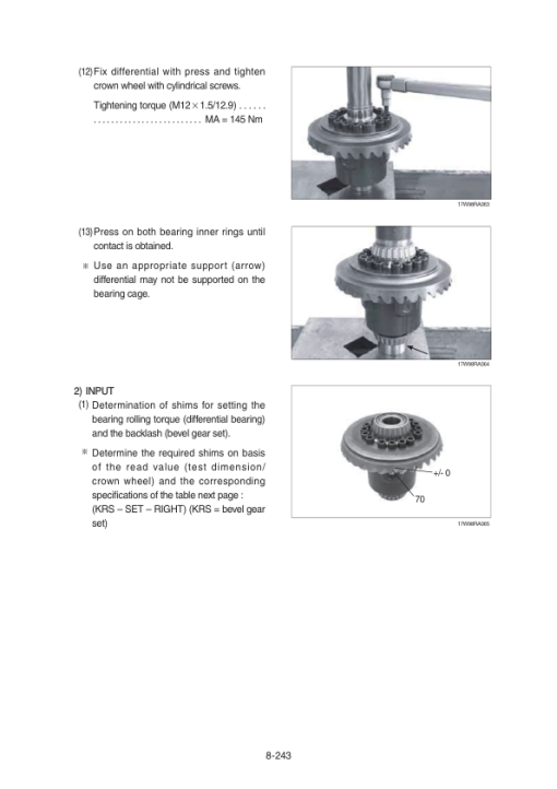 Hyundai R140W-9S Wheel Excavator Service Repair Manual - Image 5