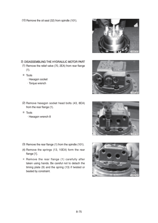 Hyundai R145CR-9A Crawler Excavator Service Repair Manual - Image 4