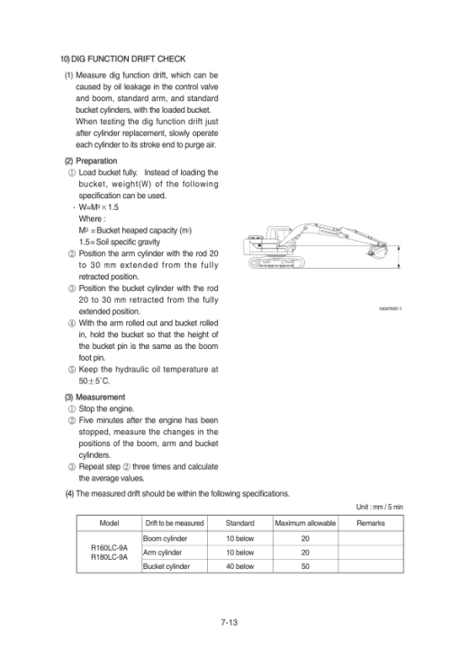 Hyundai R160LC-9A, R180LC-9A Crawler Excavator Service Repair Manual - Image 3