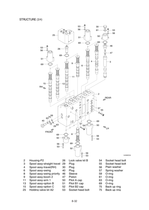 Hyundai R160LC-9A, R180LC-9A Crawler Excavator Service Repair Manual - Image 4