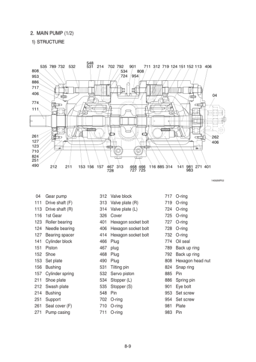 Hyundai R160LC-9S, R180LC-9S Crawler Excavator Service Repair Manual - Image 3