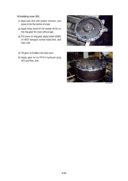 Hyundai R160LC-9S, R180LC-9S Crawler Excavator Service Repair Manual - Image 4