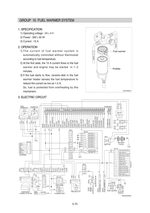 Hyundai R160W-9A Wheel Excavator Service Repair Manual - Image 2