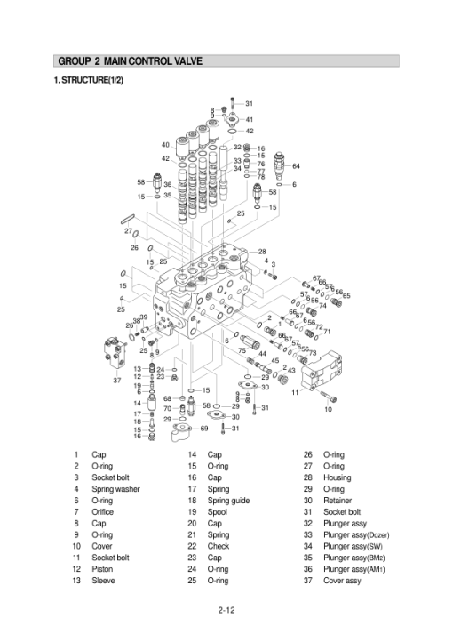 Hyundai R170W-3 Wheel Excavator Service Repair Manual - Image 4