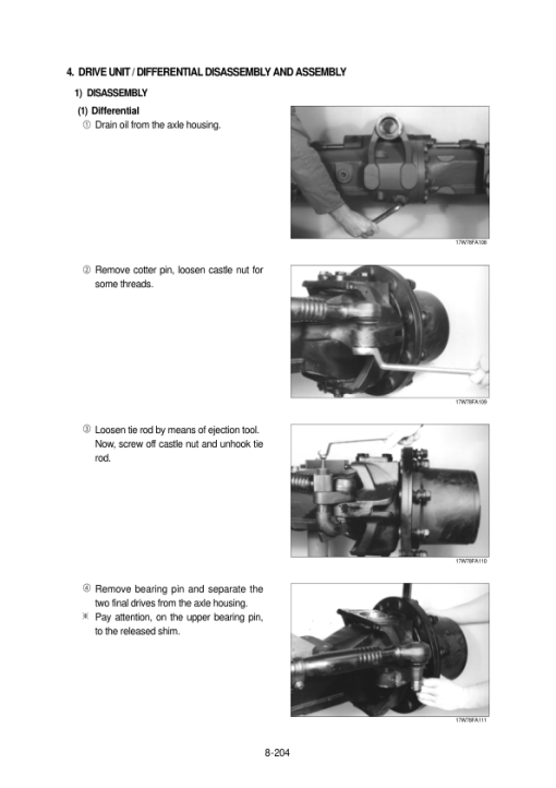 Hyundai R170W-7 Wheel Excavator Service Repair Manual - Image 4