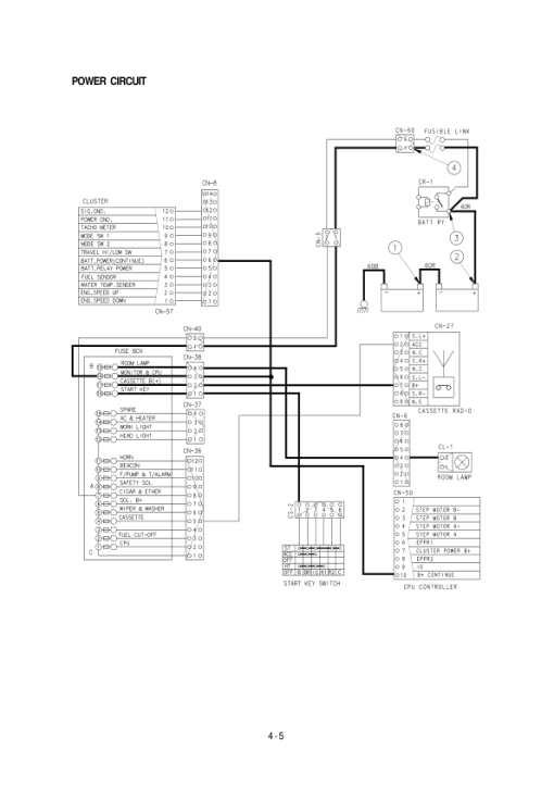 Hyundai R180LC-3 Crawler Excavator Service Repair Manual - Image 4