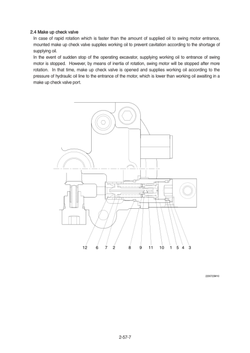 Hyundai R210LC-7 (SN before - 98001)Crawler Excavator Service Repair Manual - Image 2